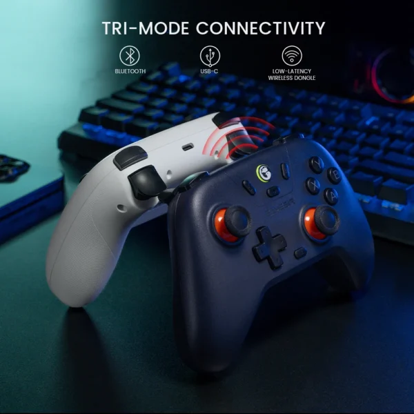 Scfb8d30a904140e0be19f4946d3ccc4eM.webp GameSir T4 Nova Lite Wireless Gamepad Game Controller for Switch, Android, IOS, PC & Steam Games Hall Effect Stick