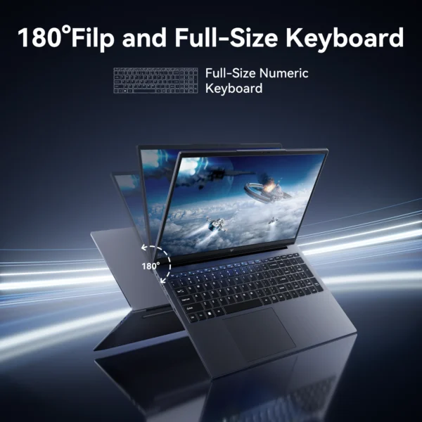 ACEMAGIC AX17Pro Laptop Computer AMD Ryzen 3 4300U Windows Laptop 17.3-in IPS 16GB DDR4 512GB NVMe SSD Numeric Keyboard