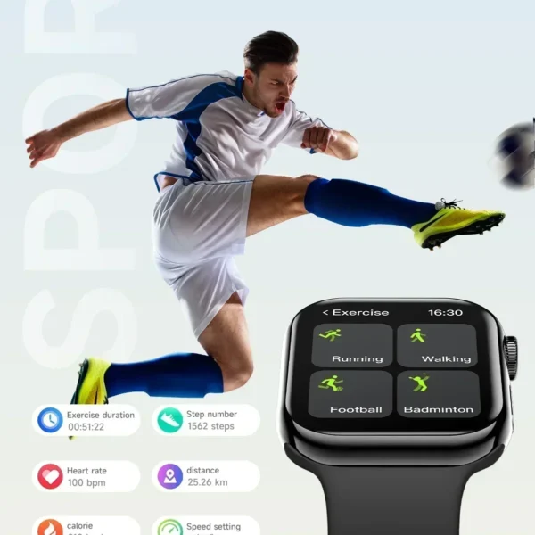 2026New GPS Smart Watch Series 10 For Apple Watch 10 Memory Music Video Bluetooth Call Waterproof NFC Smartwatch For Android IOS