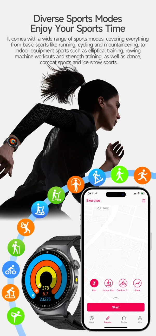 Sd44353cec5724e1b8c13f784441fdb1cJ-1.webp 2026 New Accurate Blood Lipid Uric Acid Test Smart Watch Men Women ECG Blood Pressure Body analysis Voice Call Health Smartwatch