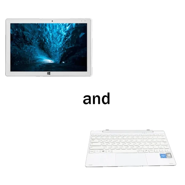 Sd5143d2aec6642499e827a9ea3efaf37c.webp MLLSE 2 In 1 Tablet PC Windows 10 8GB DDR4+128GB SSD Intel N5030 10.1inch IPS Screen WIFI Mobile Office Tablet PC with Keyboard