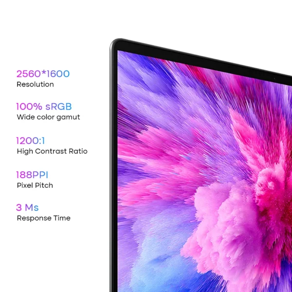 Ninkear A16Pro Laptop 16 inch 2.5K 120Hz AMD R7 7840HS WiFi 6 32GB DDR5 RAM 2TB SSD Laptop Windows 11 Notebook Office Computer