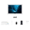 Sd651bd9c240e4aefa4aed30feb35ccc5L.webp MLLSE 2 In 1 Tablet PC Windows 10 8GB DDR4+128GB SSD Intel N5030 10.1inch IPS Screen WIFI Mobile Office Tablet PC with Keyboard