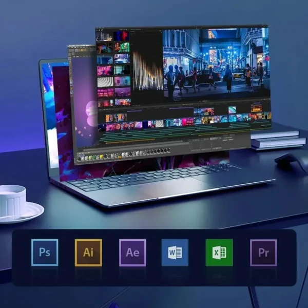 Sd6dc96b7e58f4e149e82c1737d94e043R.webp AKPAD KR159 N5095 15.6" Laptop, Up To 32GB RAM 2TB Windows 10/11 Pro, Black Backlit English Russian Keyboard Portable Notebook