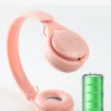 Sd819435535f24299868baf267508904bE.webp Macarone Wireless Bluetooth Headphones With Microphone Sound Insulation Gaming Earphone Hifi Bass Earbuds Blutooth5.3 Hedset