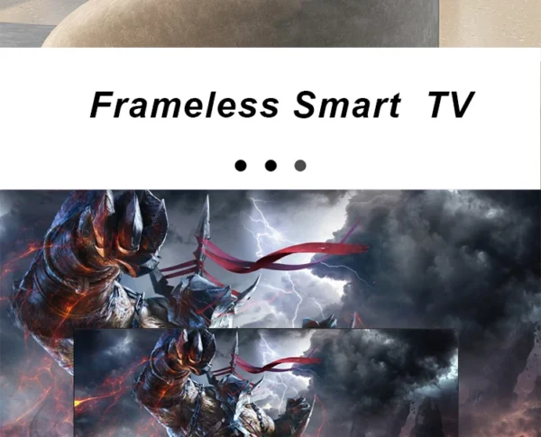 Advanced Customization STLF ZJW Wholesales Home/Hotel/Living/Kitchen Room TV 32 Inch Frameless Television 32 40 43 50 65 75 Inch