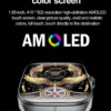 Sda49647fe1ad4eefbafebd20cfefd227m.webp 2025 New HD AMOLED screen For OPPO Watch 4 Pro Sports Smart Watches Men GPS Track Waterproof Bluetooth Call NFC Smart Watch