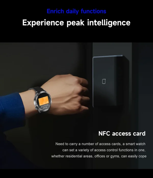 Sdb534fa59c19479a9340775ff3fcb1a4X.webp 2026 New Sapphire Screen Smart Watch 1.85-inch Ultra HD AMOLED GPS Bluetooth Call NFC Compass IP68 Sports Fitness Smart Bracelet