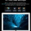 Sdb7332af13f941a28de2267bfc287306X.webp MLLSE 2 In 1 Tablet PC Windows 10 8GB DDR4+128GB SSD Intel N5030 10.1inch IPS Screen WIFI Mobile Office Tablet PC with Keyboard