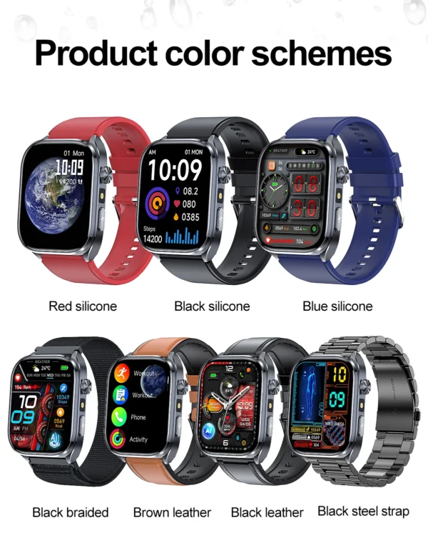 Sdc8b0eee466d4794b75f33fd3d3c6567w-1.webp 2025 New AI Diagosis ECG Health Smart Watch Men Blood Pressure Lipid Uric Acid AI-GPT Intelligent Q&A Health Smartwatch For Men