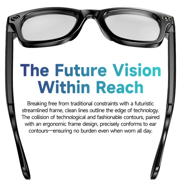 Sdcee2567b31f4fd1b216b72c5fab7d44n.webp New 800W Camera AI Glasses Men Color-Changing Smart Translation Glasses Photo Video Recording Waterproof Call Smart Sunglasses