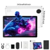 Sdd46739acda94d7eb194731dd27debbfp.webp URAO Android 15 Tablet 10.1 Inch 20GB RAM 64GB ROM 5-core Dual Camera Tablets PC Set Keyboard/Case/Mouse/Stylus/Headphone