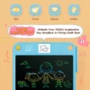 Sde1f42a167fd40fdba16102fb473505c6.webp XPPen Pink Drawing Tablet 13.3-inch LCD Screen Doodle Learning Board for Children Learning Drawing and Russian Vocabulary