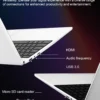Sde5cb8b6c8394360b2f56e575efd0d72d-1.webp 15.6" Laptop Computer Intel Celeron N4000 Notebook PC Fingerprint Unlock Windows 11 Pro 16GB RAM 512GB 1TB SSD HD 1080P Laptops