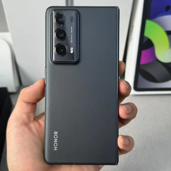 Sde9f233fe07840a78ffdaa576b4cb501P.webp Honor Magic V2 5G Foldable Smartphone Global Version LTPO OLED Display 120Hz Snapdragon 8 Gen2 50MP Triple Camera Android Mobile