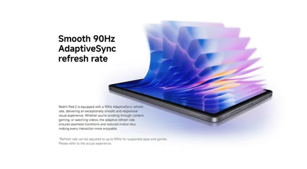 Global Version Xiaomi Redmi Pad 2 Wifi 11" 2.5K Crystal-clear Display MediaTek Helio G100-Ultra Mi Tablet  90Hz Display 9000mAh