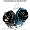 LIGE Smart Watch Women Men Full Touch Screen Bluetooth Call Smartwatch Waterproof Sports Fitness Tracker Watches for Android iOS
