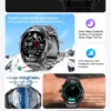 Sdf17218b6bef4b989972721b5f5406e14.webp 2026 New Military Smart Watch 1000Mah Battery GPS trace Compass 10ATM Waterproof Tactics Sport Flashlight call Smart Watch Men