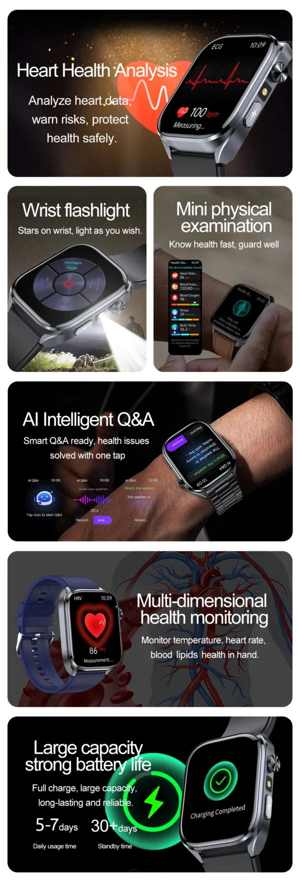 Sdfd52bdaab8f4d4bbeb1403683bbca41r-1.webp 2025 New AI Diagosis ECG Health Smart Watch Men Blood Pressure Lipid Uric Acid AI-GPT Intelligent Q&A Health Smartwatch For Men
