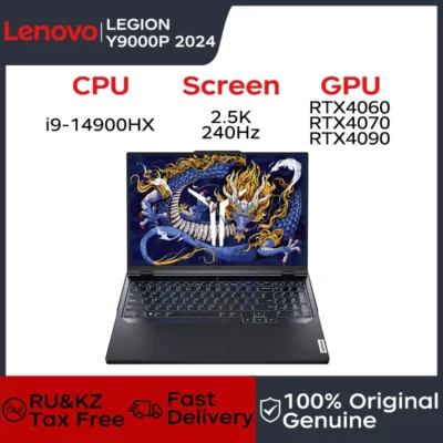 Se0afa9b3dc5148ba98f0678760d40ab03.webp Lenovo laptop Legion Y9000P 2024 Gaming laptop notebook 16“ 2.5K 240HZ Screen i9-14900HX RTX4060/RTX4070/RTX4090 Notebook PC