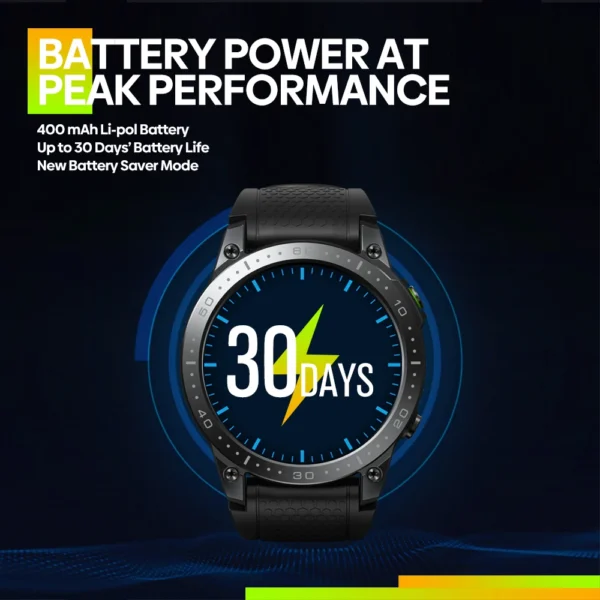 [New 2023] Zeblaze Ares 3 Pro Smart Watch Ultra HD AMOLED Display Voice Calling 100+ Sports Modes 24H Health Monitor Smartwatch