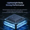 New Ultra Slim Laptop 14.1" 16GB RAM 2TB SSD Intel N3700 Notebook Gamer 1920*1080 Display Office Study Computer PC Windows 11 Pro