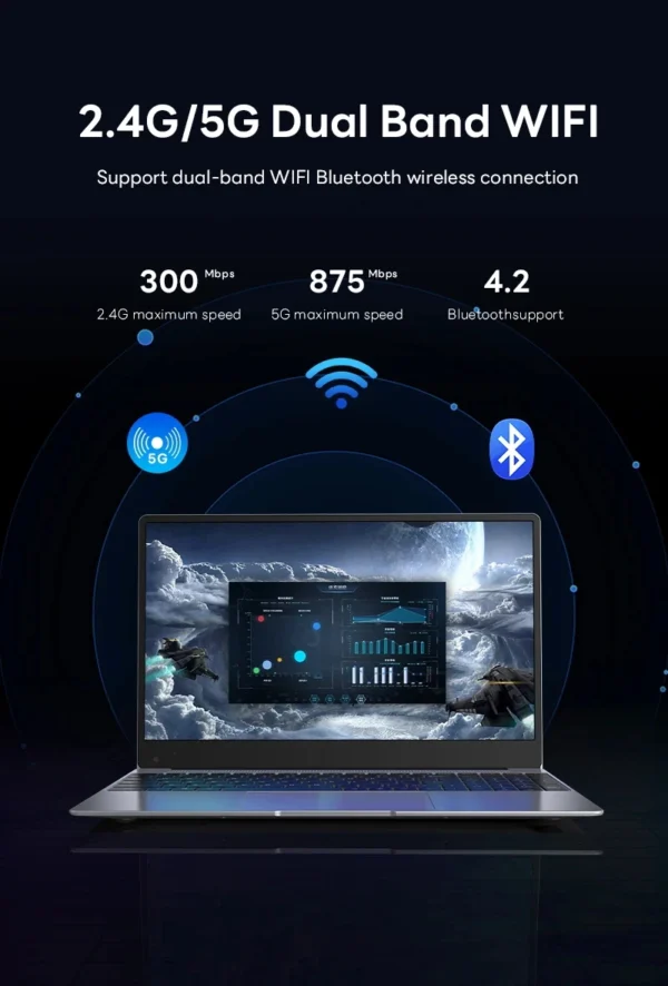 2026 New Core i9 10980HK Portable Gaming Laptop Computer 16GB DDR4 1/2TB SSD Windows 11 Pro 1920*1080P Office Gaming PC Notebook