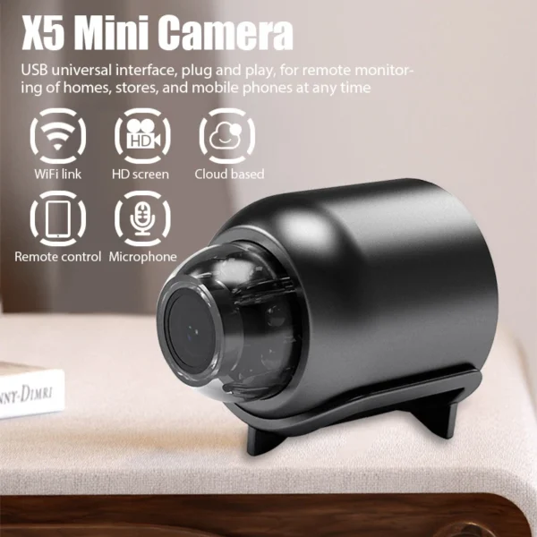 Se357baa515fc4d91863283b10f212bd8v.webp Mini Camera Clear Night Vision Lightweight Portable Premium Cams Motion Detection Wireless WiFi Surveillance Camera For Kids Pet