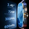 Se5dae5dfe95d4adfb9c034bf81071491K.webp Original M99 Smartwatch 2.4 inch Amoled Screen insert 4G/5G Sim Card GPS WIFI 190° Rotating Camera Game Android 10.0 Smart Watch