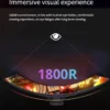 Se8855a21dc8a46aeb9354aa2108b801cf-1.webp 34" Curved 240Hz Gaming Monitor 4K 1800R Curvature Resolution FreeSync Premium 100% sRGB Ultra-Wide 21:9 Esports Display