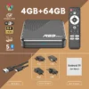 Janmifly R69 PRO Set Top Box Android 14 Allwinner H728 WiFi 6 Support Ultra HD 8K Bluetooth 5.0 smart tv box Netflix YouTube