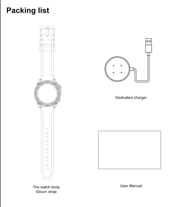 Se90f4eb288e0497eabd361c364174f1cv.webp 2025 Military Offline map 1000mAh Battery Smart Watch 4GB Big Memory GPS Navigation MP3/MP4 Player Swim Sports trackr Smartwatch
