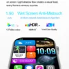 Se95b8aa55cac48c88a1df674bf7131d53.webp 2025 New Smart Watch Full Touch Screen Bluetooth Call AI Voice Heart Rate Waterproof Watches Sports Bracelet Smartwatch Women