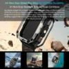 Blackview W70 Pro Outdoor Sport Smart Watch, IP68 Waterproof Smartwatch 2.01-inch TFT Screen, 900mAh Battery, Bluetooth Talking