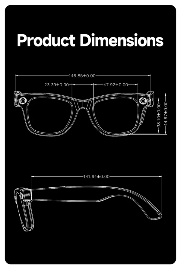 Seac52b1d2c14476186d62b35cb589d70A.webp New 800W Camera AI Glasses Men Color-Changing Smart Translation Glasses Photo Video Recording Waterproof Call Smart Sunglasses