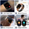 Seaed23f2dd274dddb067ee643cb4a866w.webp 2025 New For XIAOM1 ECG+PPG Blood Fat Uric Acid Health Smartwatch Men Women Heart Rate Blood Pressure Bluetooth Call Smart Watch