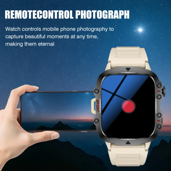 Sebb48e436e344bcfbd65dcd6140eeeb2e.webp Smart Watch with LED Light, wireless calling /dial, Multi-Sport Modes, Call & Message Alerts, Custom Wallpaper, Compatible
