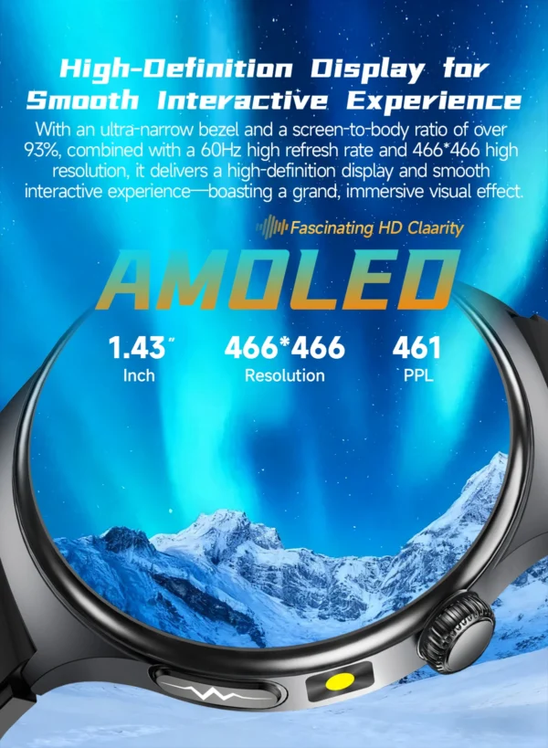 Sebbd0f35a1b64769b3d39537e083ee09v-1.webp 2026 New Accurate Blood Lipid Uric Acid Test Smart Watch Men Women ECG Blood Pressure Body analysis Voice Call Health Smartwatch