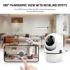 Sebc93982f83746438ba768a789115428S-1.webp Mini Camera Smart Home Auto Tracking 1080P Wifi IP Camera Full Network Wireless CCTV Video Baby Security Camera
