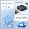 2026 Mini Gaming PC Desktop Windows 11 Pro Intel Core i9 8950HK Mini PC 16GB DDR4  1TB SSD PC Gamer Computer Dual WIFI 6 BT5.2 4K HD