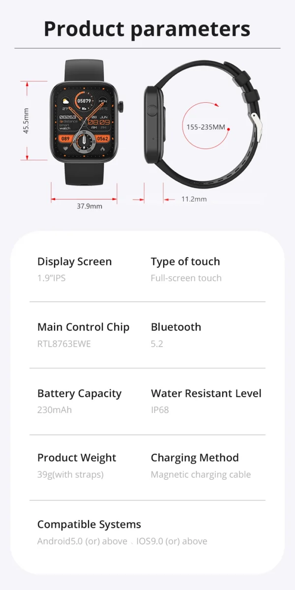 Secc5e24c16c44822841ce9a16cd4916cd.webp COLMI P71 Voice Calling Smartwatch Men Health Monitoring IP68 Waterproof Smart Notifications Voice Assistant Smart Watch Women