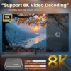 Janmifly R69 PRO Set Top Box Android 14 Allwinner H728 WiFi 6 Support Ultra HD 8K Bluetooth 5.0 smart tv box Netflix YouTube