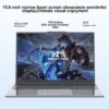Windows 11 Laptops Computer Gaming Intel Core 5005U Computer 16GB RAM 1/2TB SSD Fingerprint Unlock 15.6" 1920*1080 Notebook PC