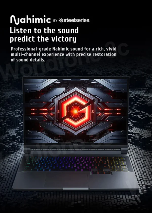 Sf42533641dbc40fca9c17869ac1352bbh.webp Xiaomi Redmi G Pro Gaming laptop 2024 Core i9-14900HX NVIDIA GeForce RTX 4060 RAM 16GB/32GB DDR5 1TB SSD 16-inch 240Hz Screen PC