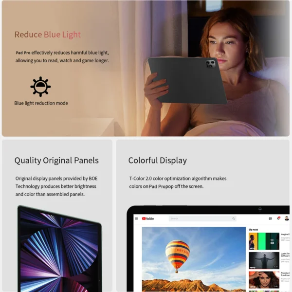 Sf4299494ed28429291364efc86ac414ea.webp 10.1 Inch Tablet Pc Octa Core Android 13 Dual SIM 3G Network 4GB RAM 64GB ROM Google Bluetooth WiFi Tablets