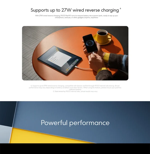 Sf7161999e0e4474a9fabd1610ebeef0bR.webp POCO PAD M1 Wifi 8GB 256GB Tablet PC 12.2" 2.5K Display 12000mAh Battery