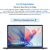 Blackview AceBook 12 Win 11 Laptop 16'' FHD IPS , Intel I5-1030NG7 Notebook, 16GB RAM 512GB SSD, 2-in-1 Fingerprint Power Button