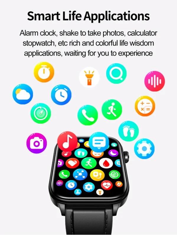 Sf78da9297b6d4713bb0c8ab81e8cdeado.webp 2025 New For XIAOM1 ECG+PPG Blood Fat Uric Acid Health Smartwatch Men Women Heart Rate Blood Pressure Bluetooth Call Smart Watch