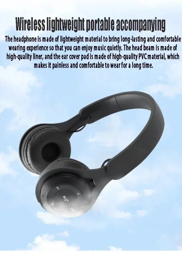 Sf9eb97c6cb614fc98ce6e9402a0b76dcQ.webp Macarone Wireless Bluetooth Headphones With Microphone Sound Insulation Gaming Earphone Hifi Bass Earbuds Blutooth5.3 Hedset
