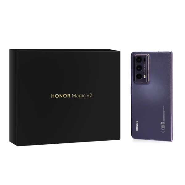 Sfa2c292f556d439eacbdde521320cc687.webp Honor Magic V2 5G Foldable Smartphone Global Version LTPO OLED Display 120Hz Snapdragon 8 Gen2 50MP Triple Camera Android Mobile